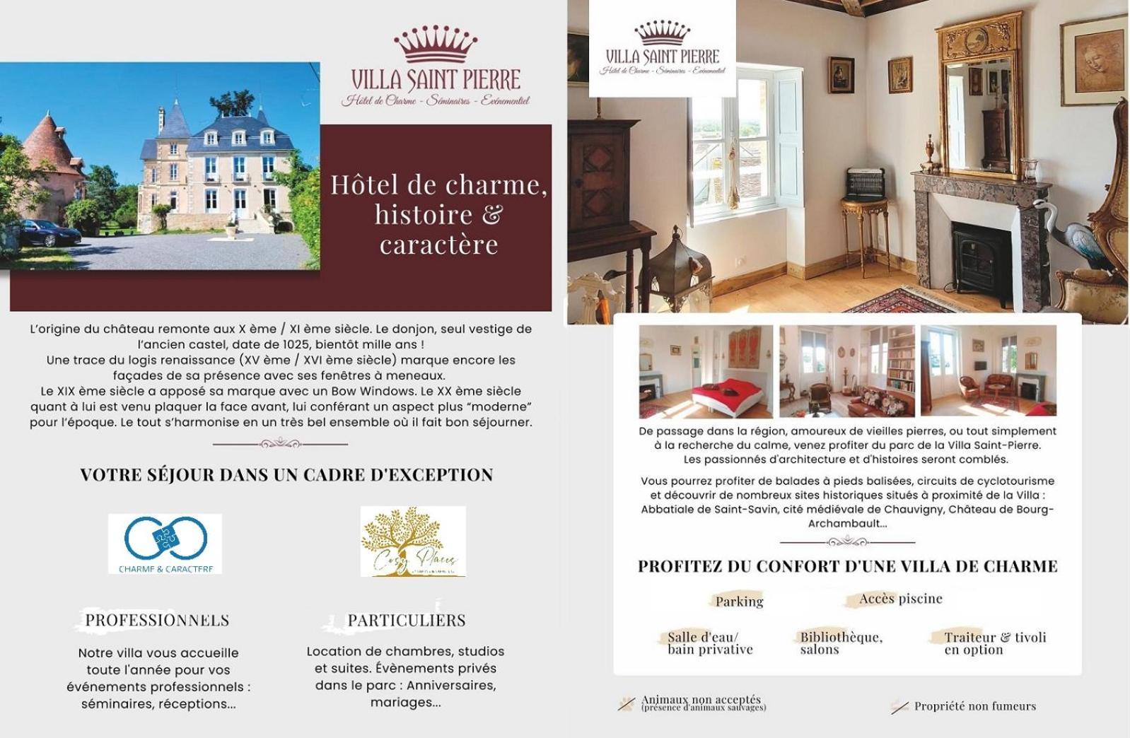 Villa Saint Pierre La Trimouille エクステリア 写真